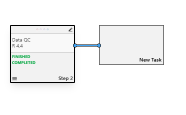 R-coon's workflow diagram showing consumer task pattern