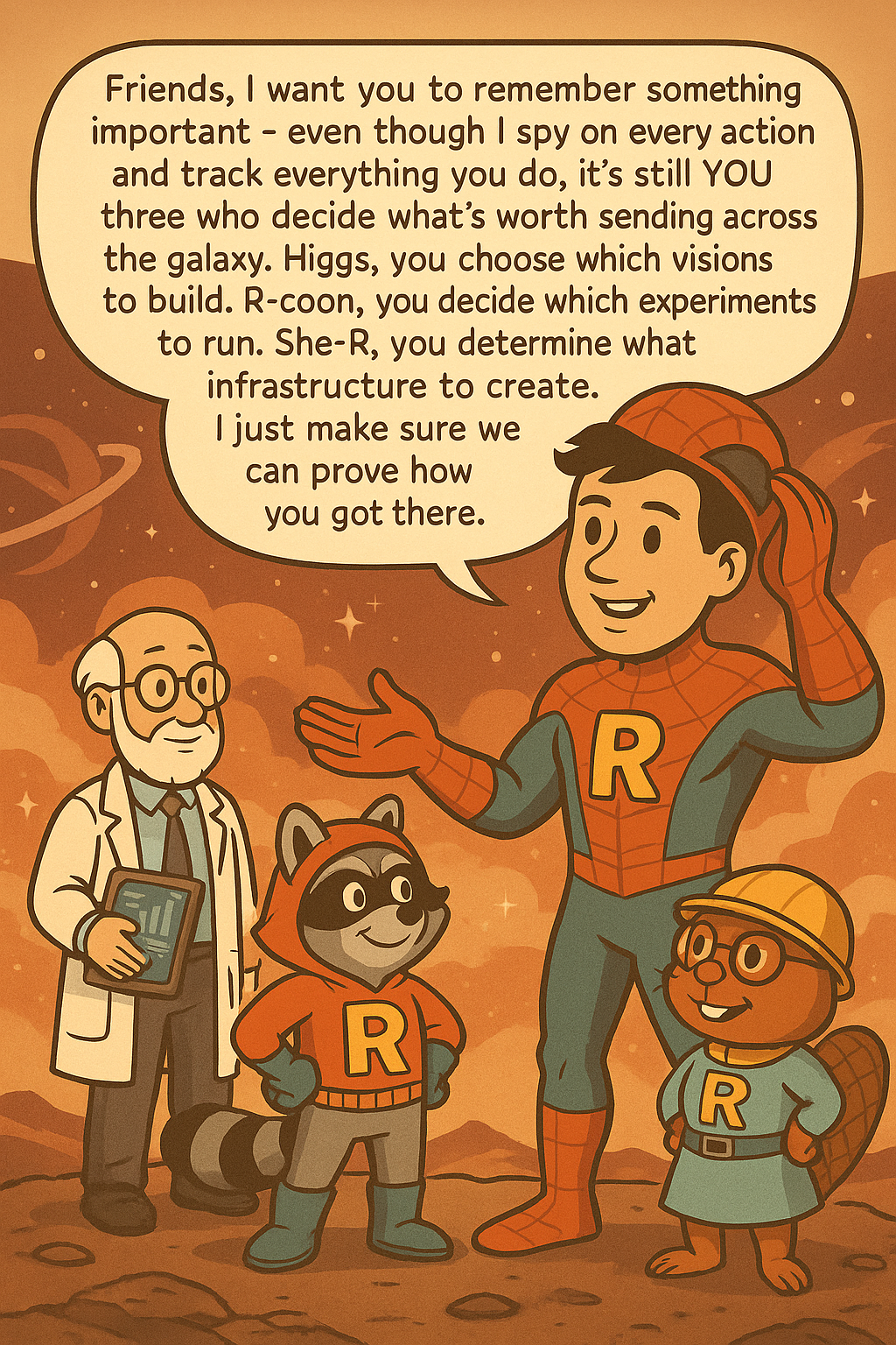 Panel 12: The Message