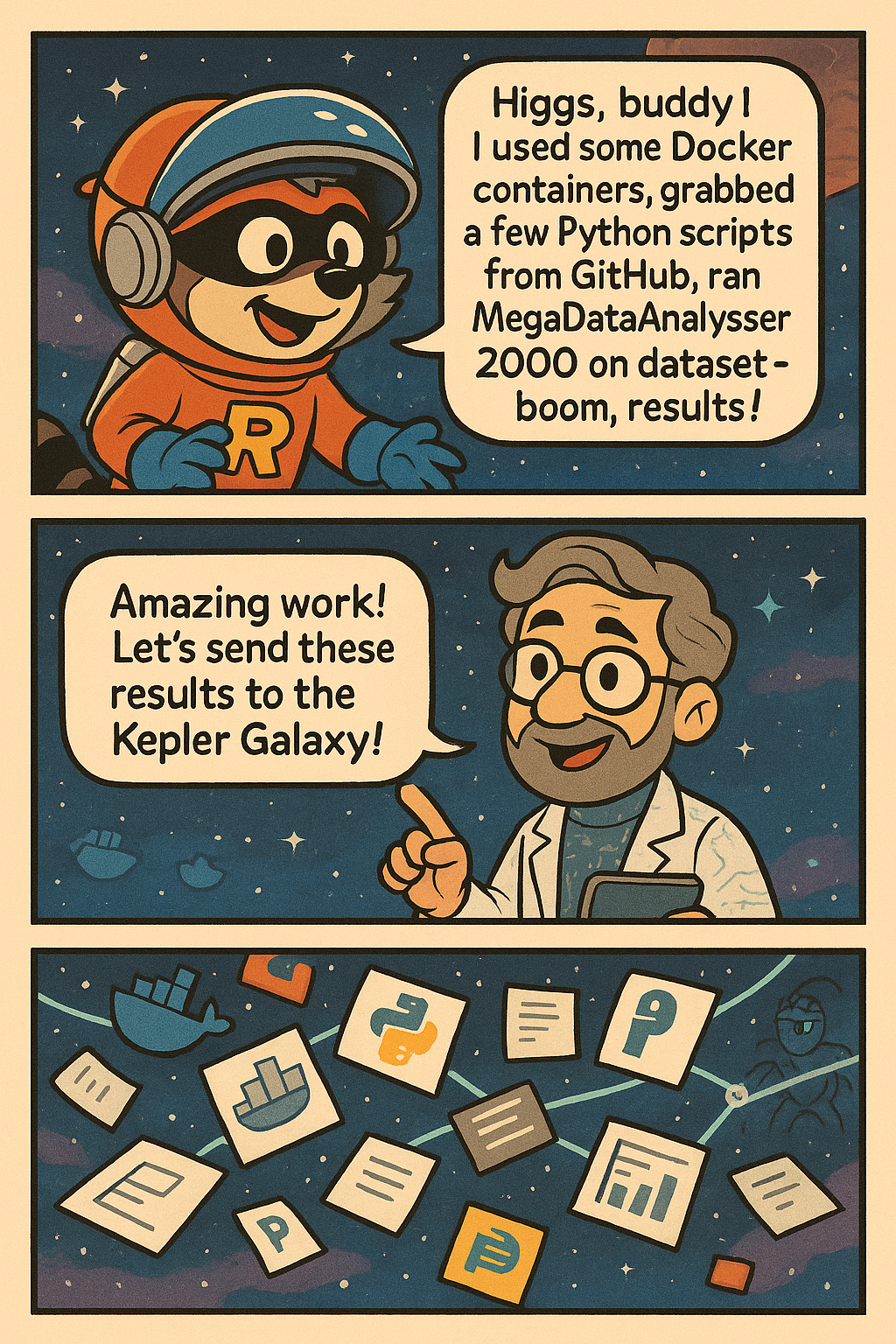 Panel 2: The Prototyping Hero